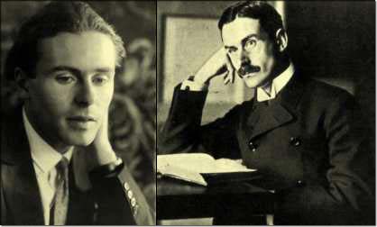 Klaus (links) und Thomas Mann
